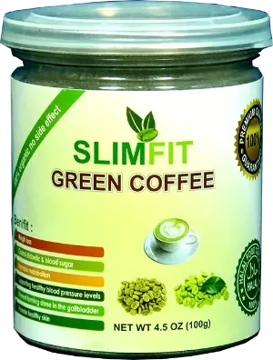 Slim fit green coffee